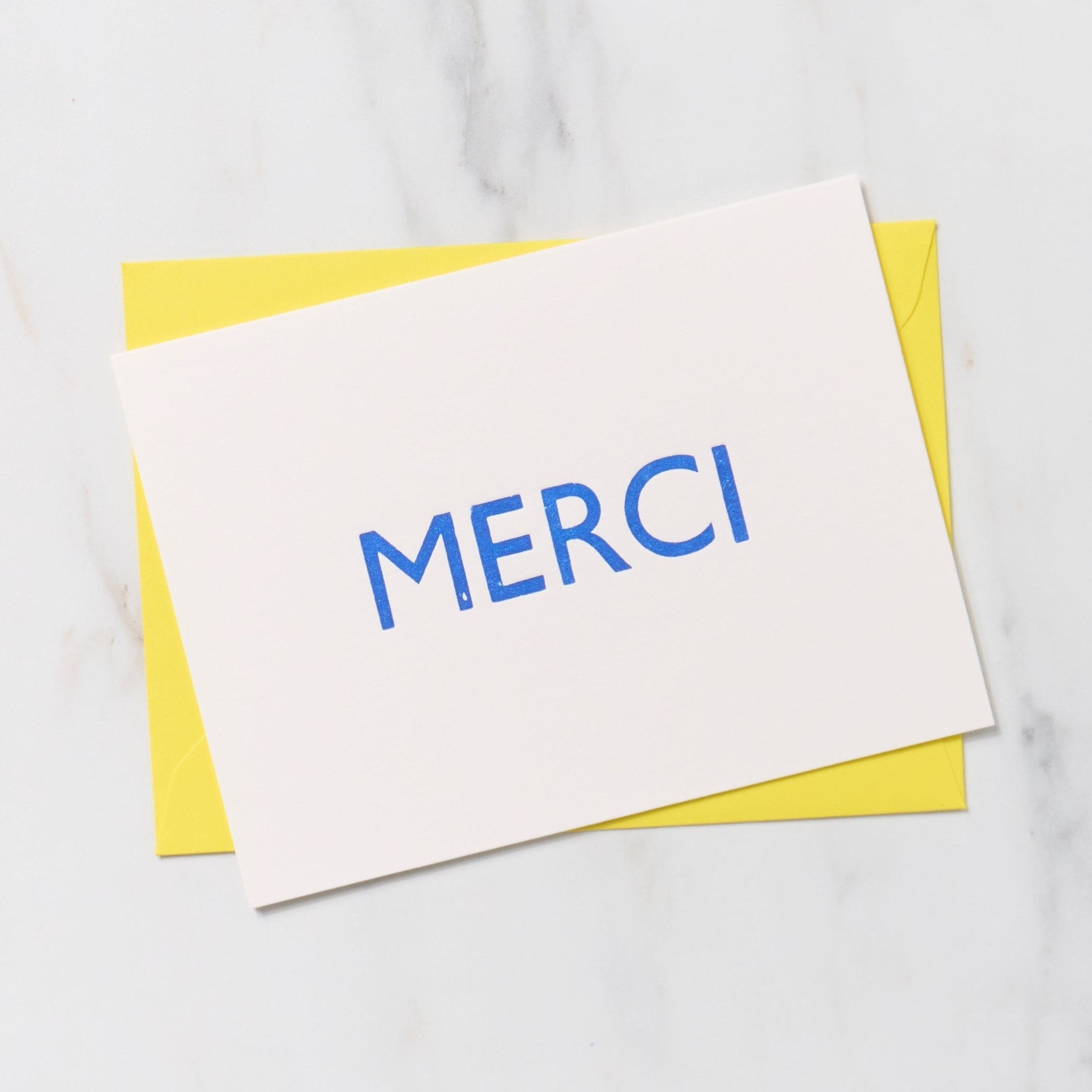 Gill Sans 1 Word Greeting Cards / Letterpress Letters