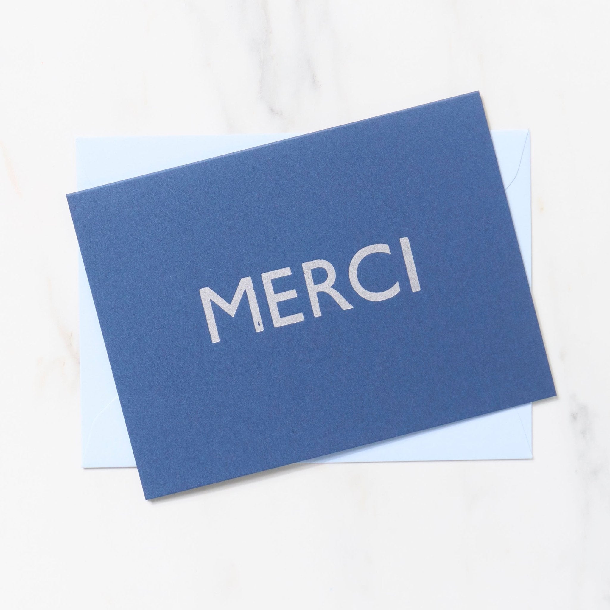 Gill Sans 1 Word Greeting Cards / Letterpress Letters