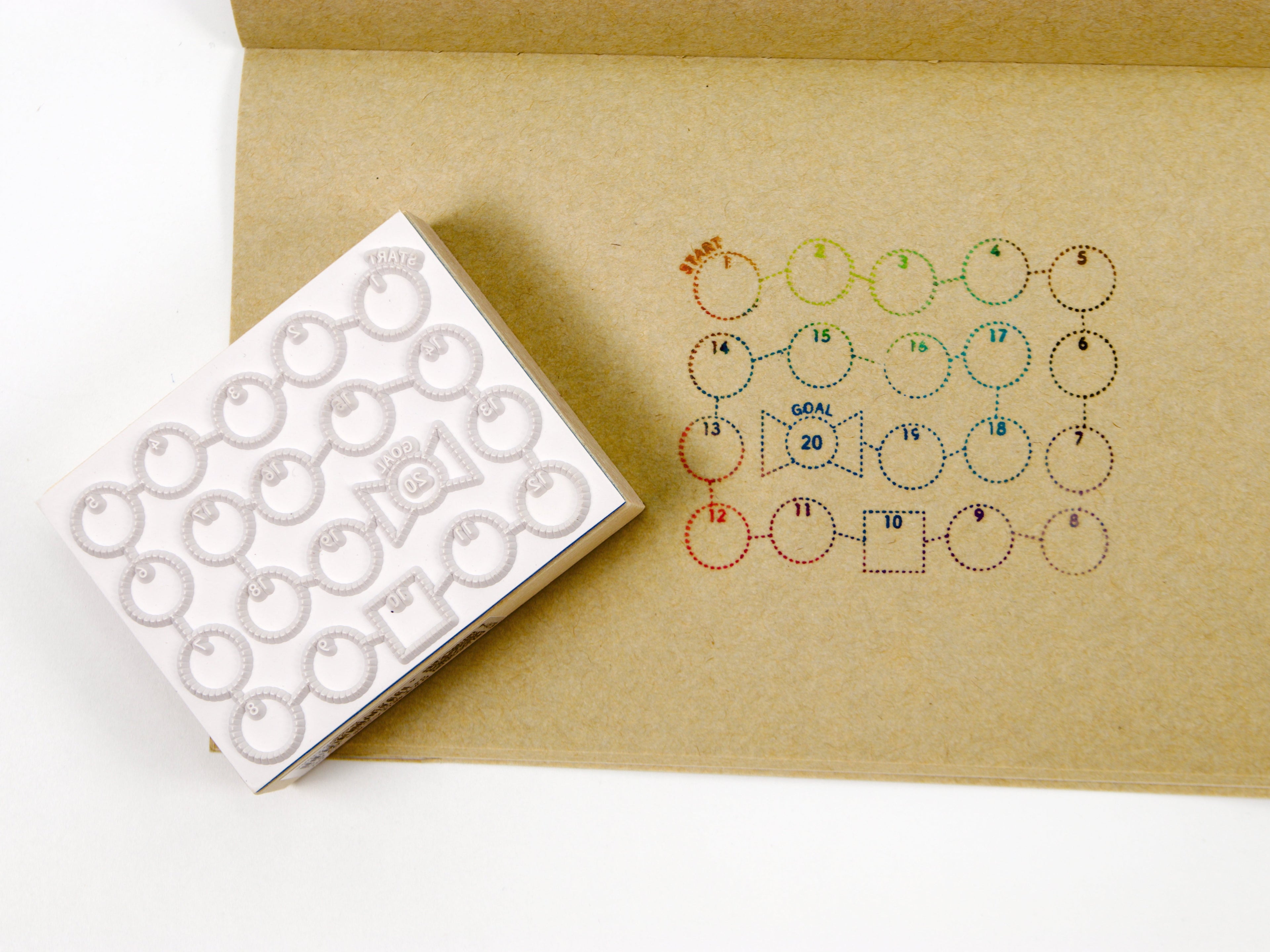 Kodomo no Kao Goal Tracking Stamp