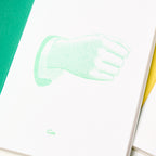 Goo Choki Paa 3 Notebook Set - Analogical / Letterpress Letters