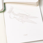 Goo Choki Paa 3 Notebook Set - Analogical / Letterpress Letters