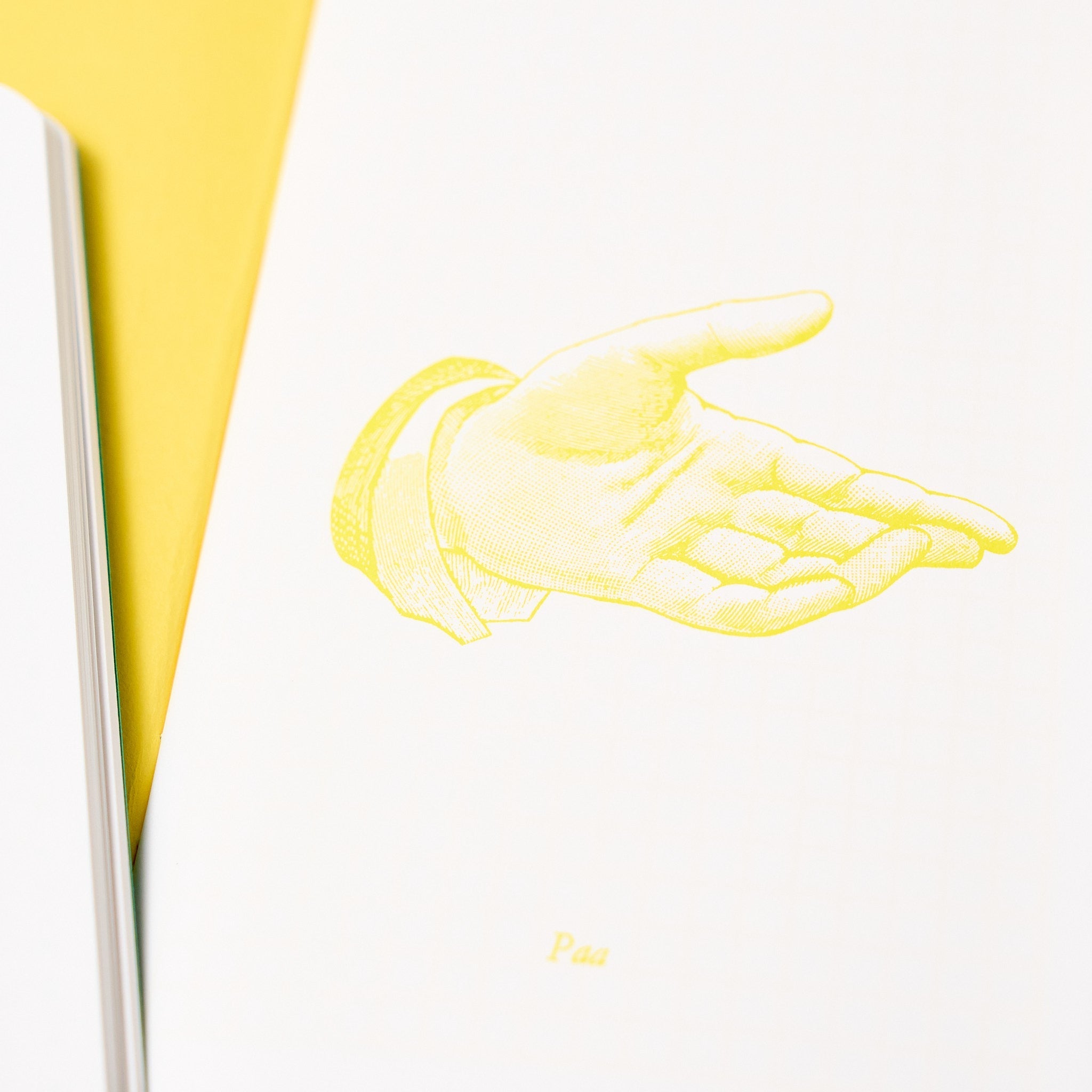 Goo Choki Paa 3 Notebook Set - Analogical / Letterpress Letters