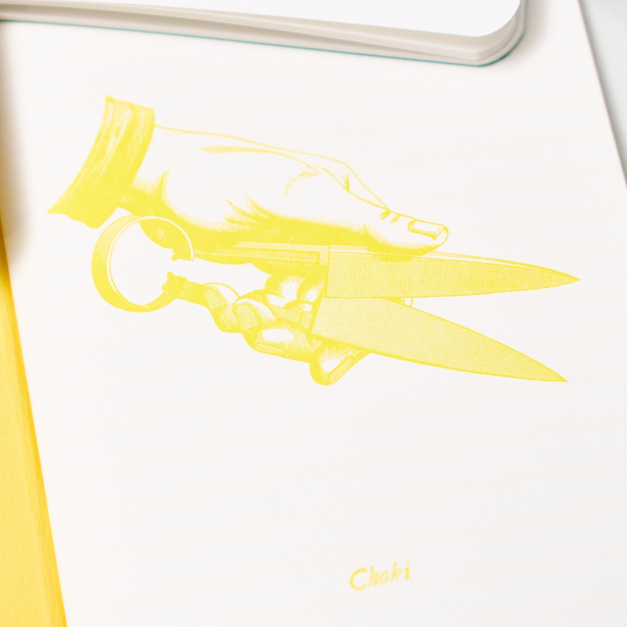 Goo Choki Paa 3 Notebook Set - Complementary / Letterpress Letters