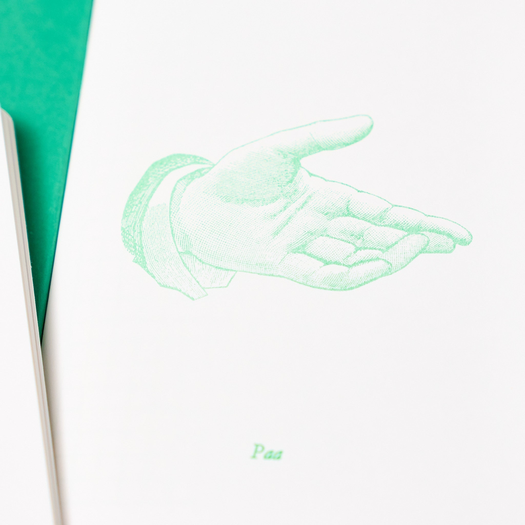 Goo Choki Paa 3 Notebook Set - Complementary / Letterpress Letters
