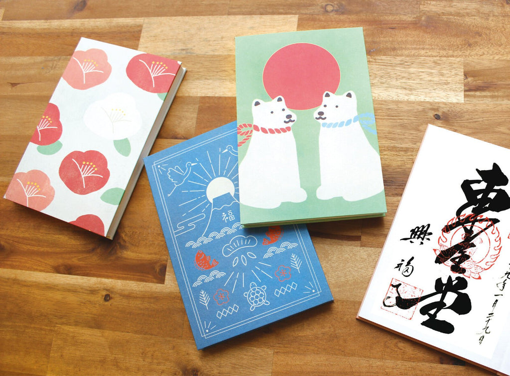 Goshuincho Fuku Mt. Fuji Temple and Shrine Accordion Style Stamp Book / Furukawa Shiko