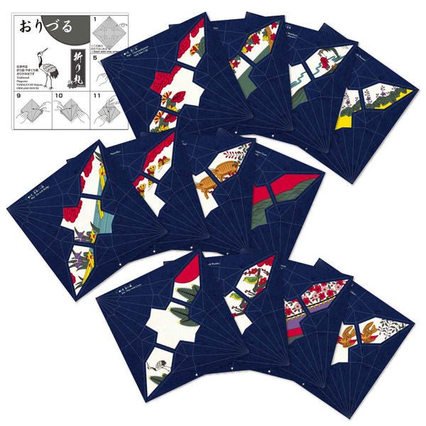 Hanafuda Crane Origami Paper / Toyo