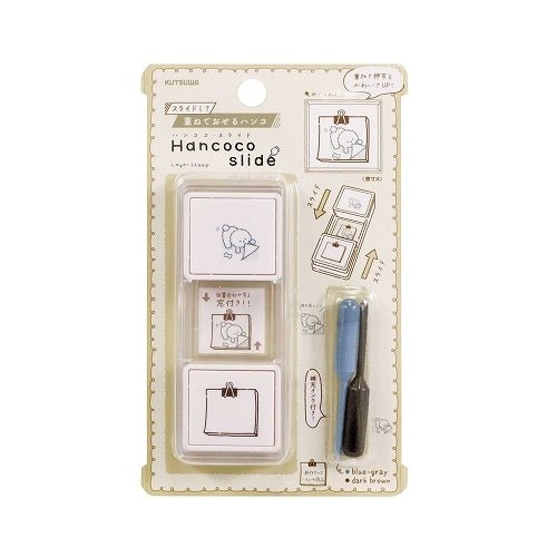 Hancoco Slide Stamps / Kutsuwa