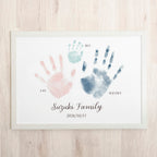 Handprint Stamp Pad Palm Colors / Shachihata
