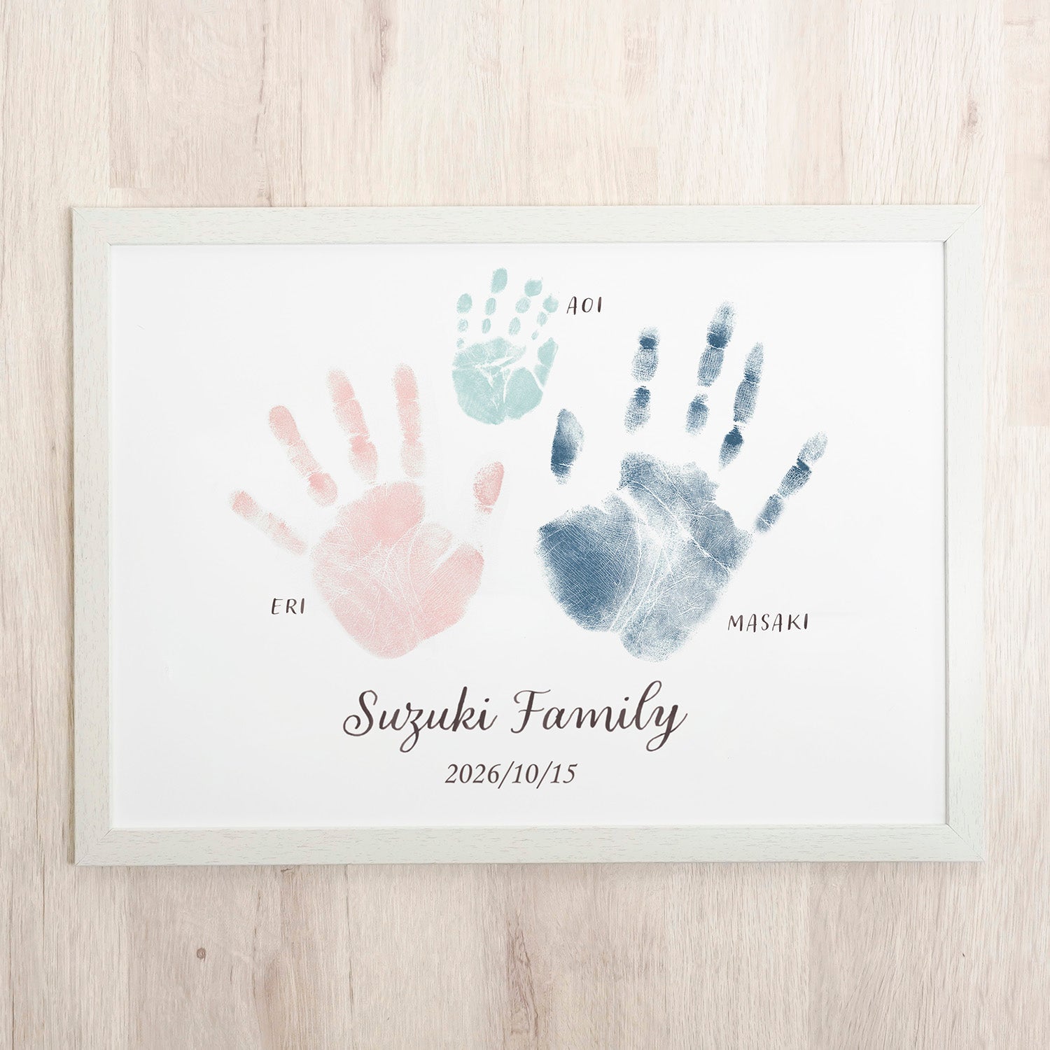 Handprint Stamp Pad Palm Colors / Shachihata