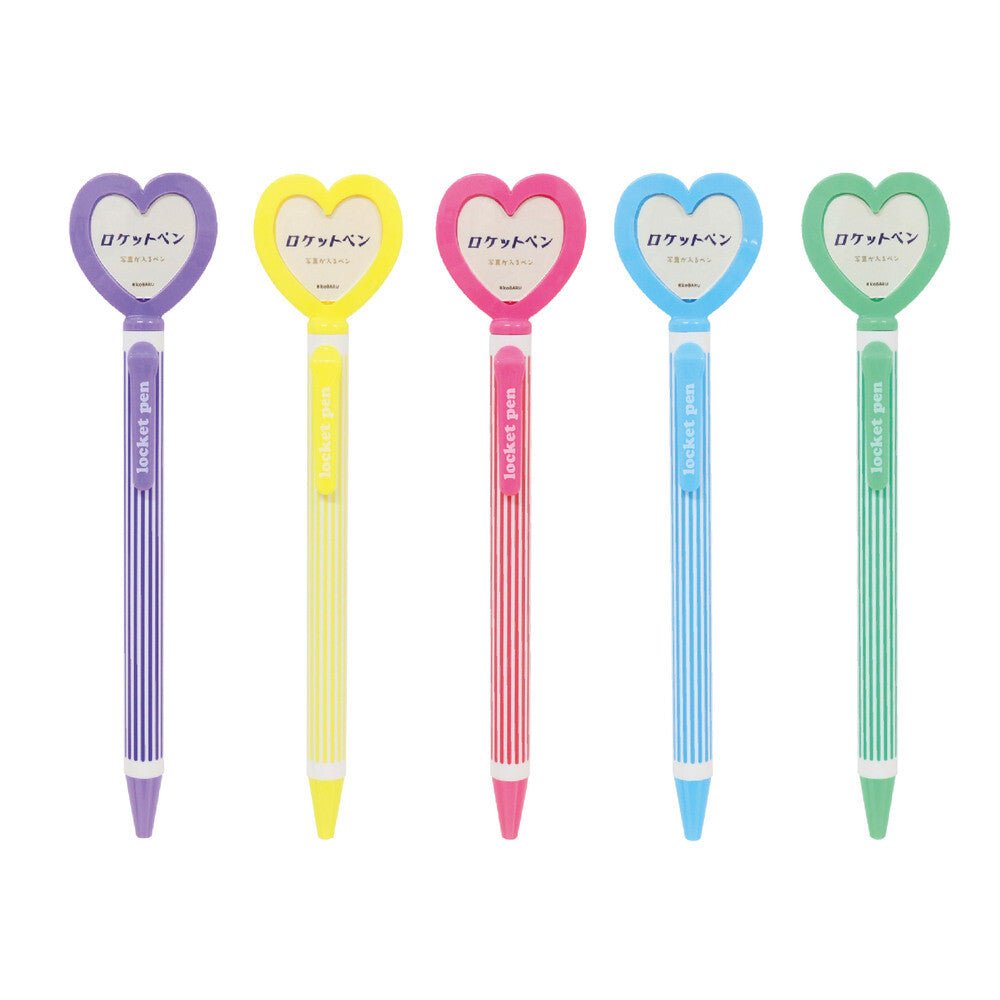 Heart Locket Ballpoint Pen / Epoch Chemical