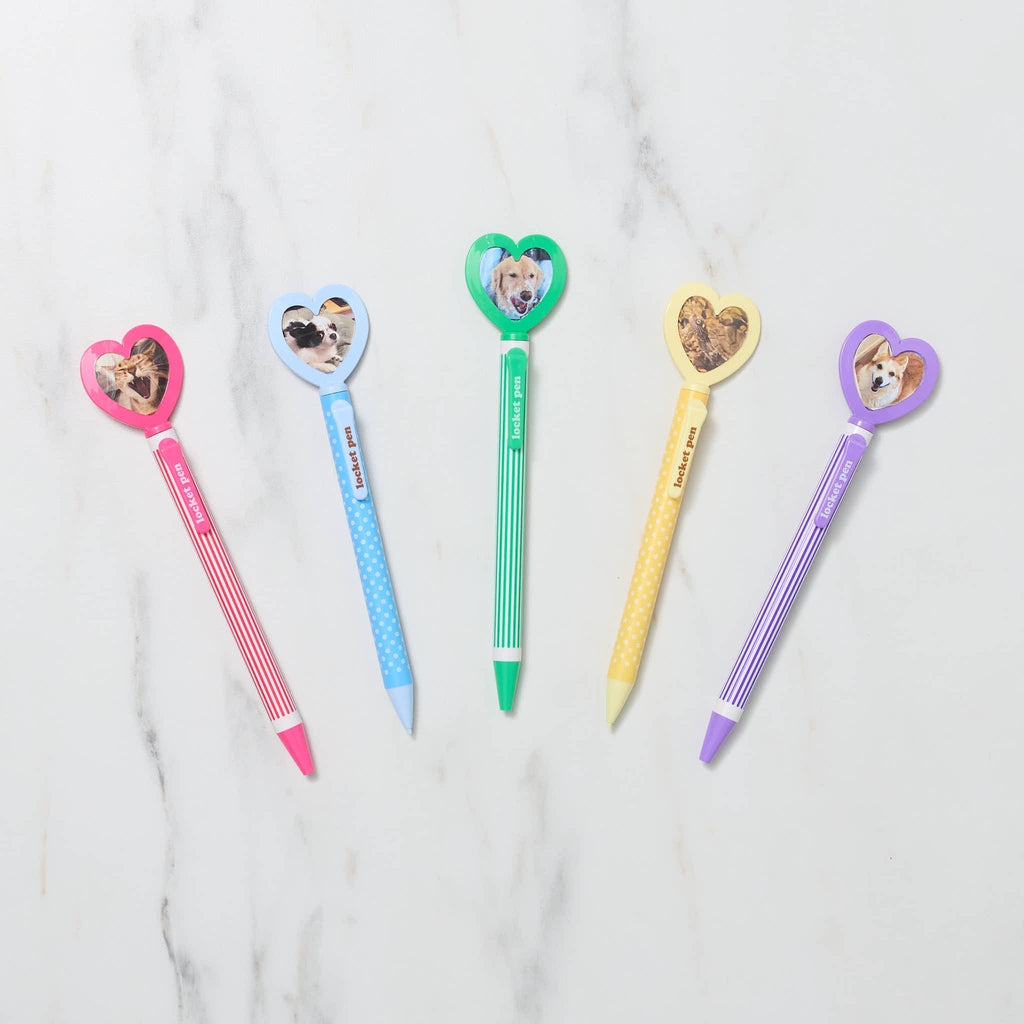 Heart Locket Ballpoint Pen / Epoch Chemical