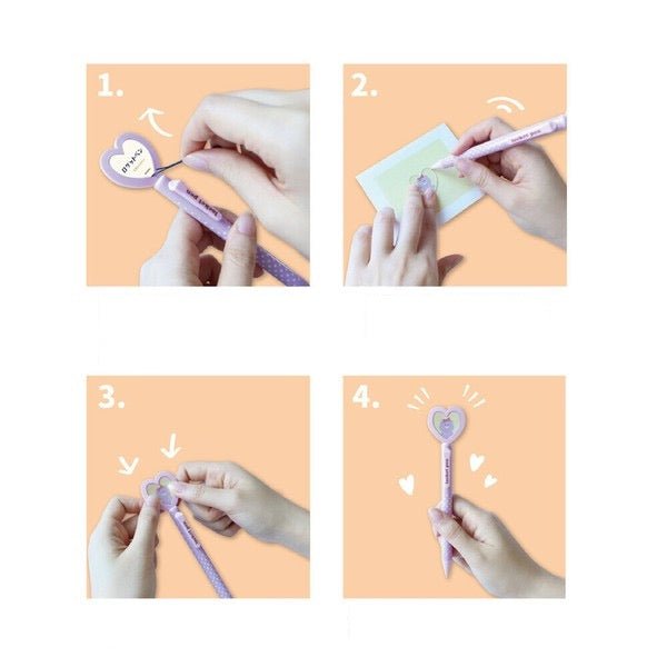 Heart Locket Mechanical Pencil / Epoch Chemical