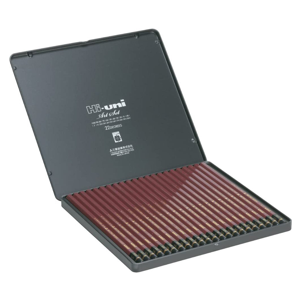 Hi-uni Art Set 22 Pencil Set / uni Mitsubishi Pencil
