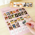 himekuri 2026 Mini Wall Calendar Mount Sheet / himekuri
