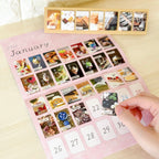 himekuri 2026 Mini Wall Calendar Mount Sheet / himekuri