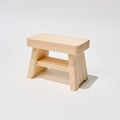 Hinoki Wood Mini Bath Chair Organizer / Cypress Japan