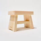 Hinoki Wood Mini Bath Chair Organizer / Cypress Japan