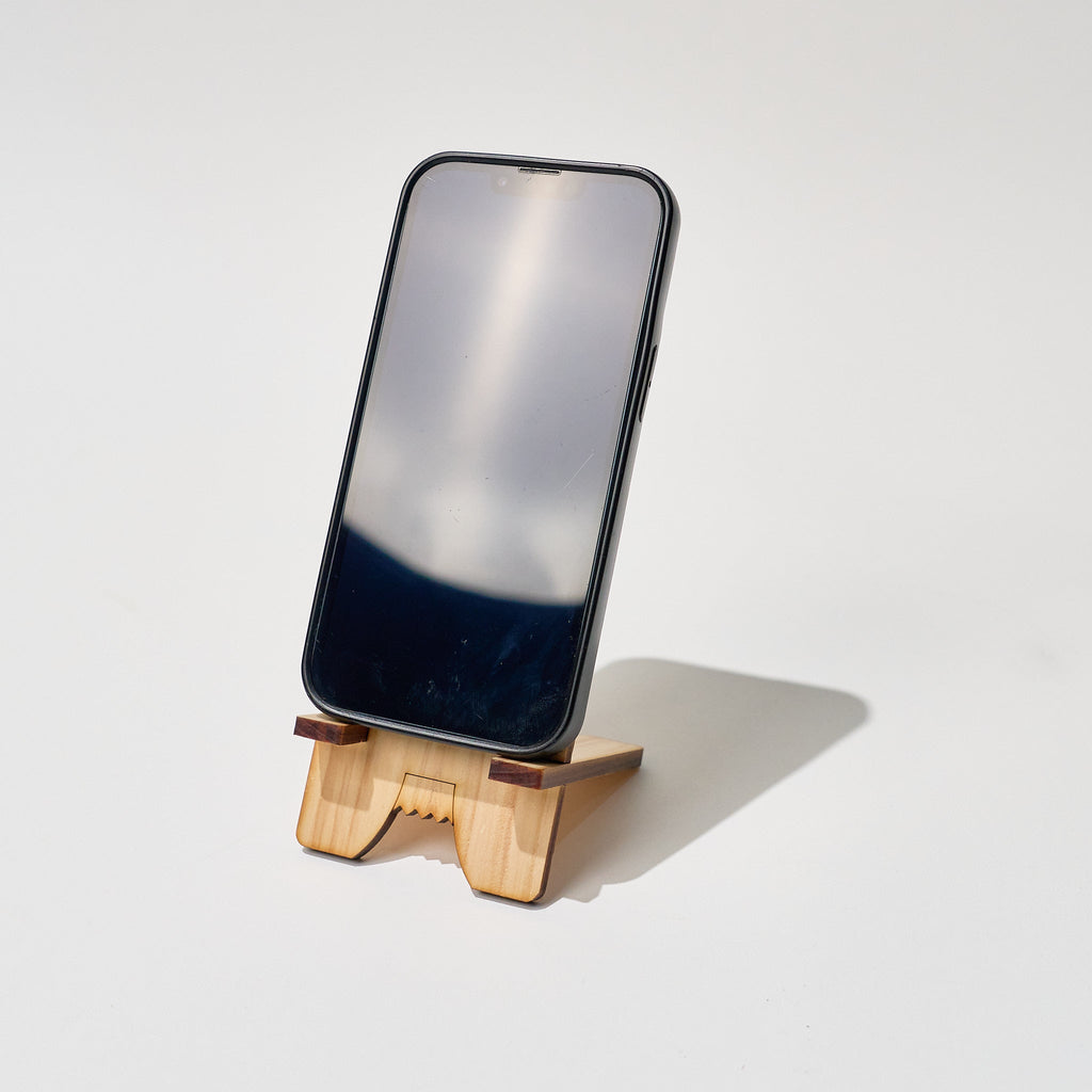 Hinoki Wood Phone Stands / Cypress Japan