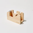 Hinoki Wood Tape Cutter / Cypress Japan