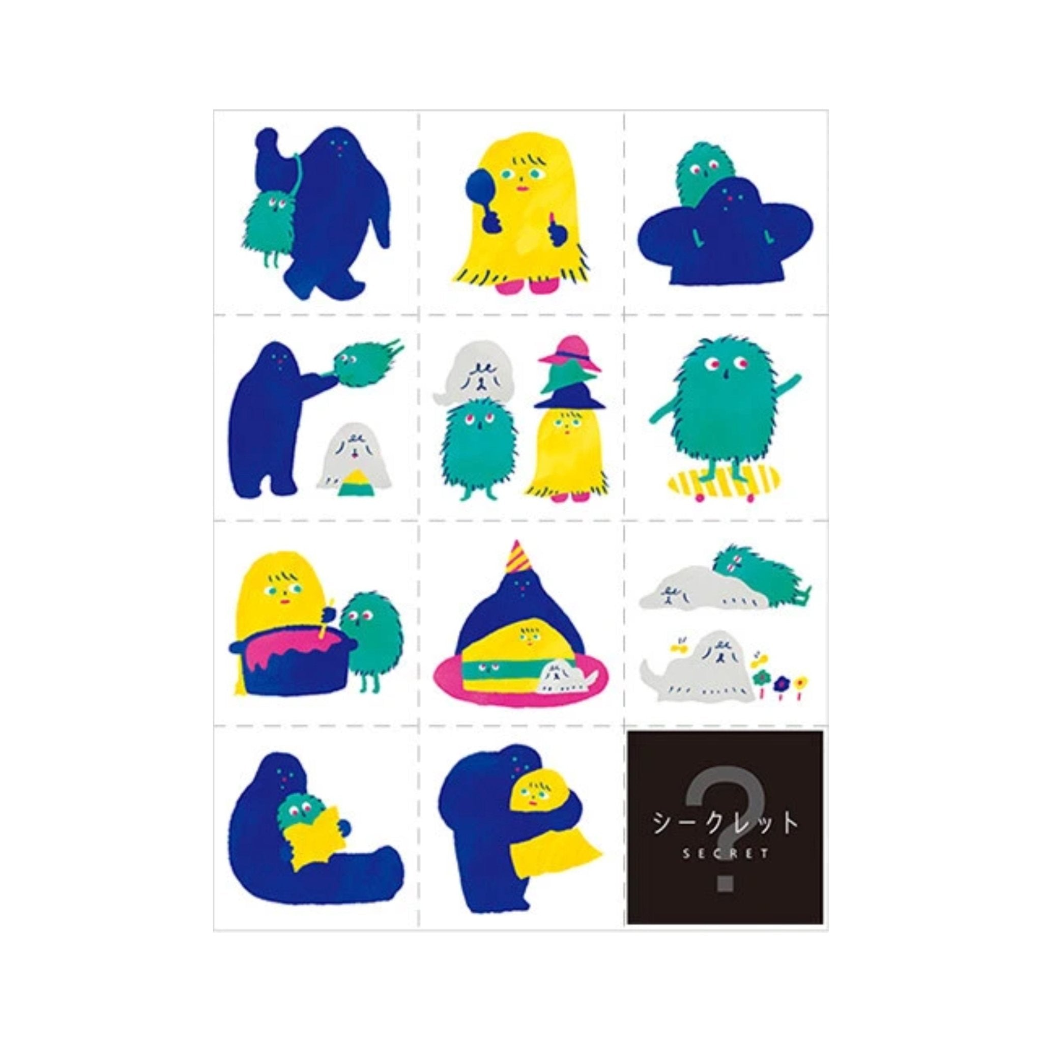 HITOTOKI Large Style Sticker / KING JIM