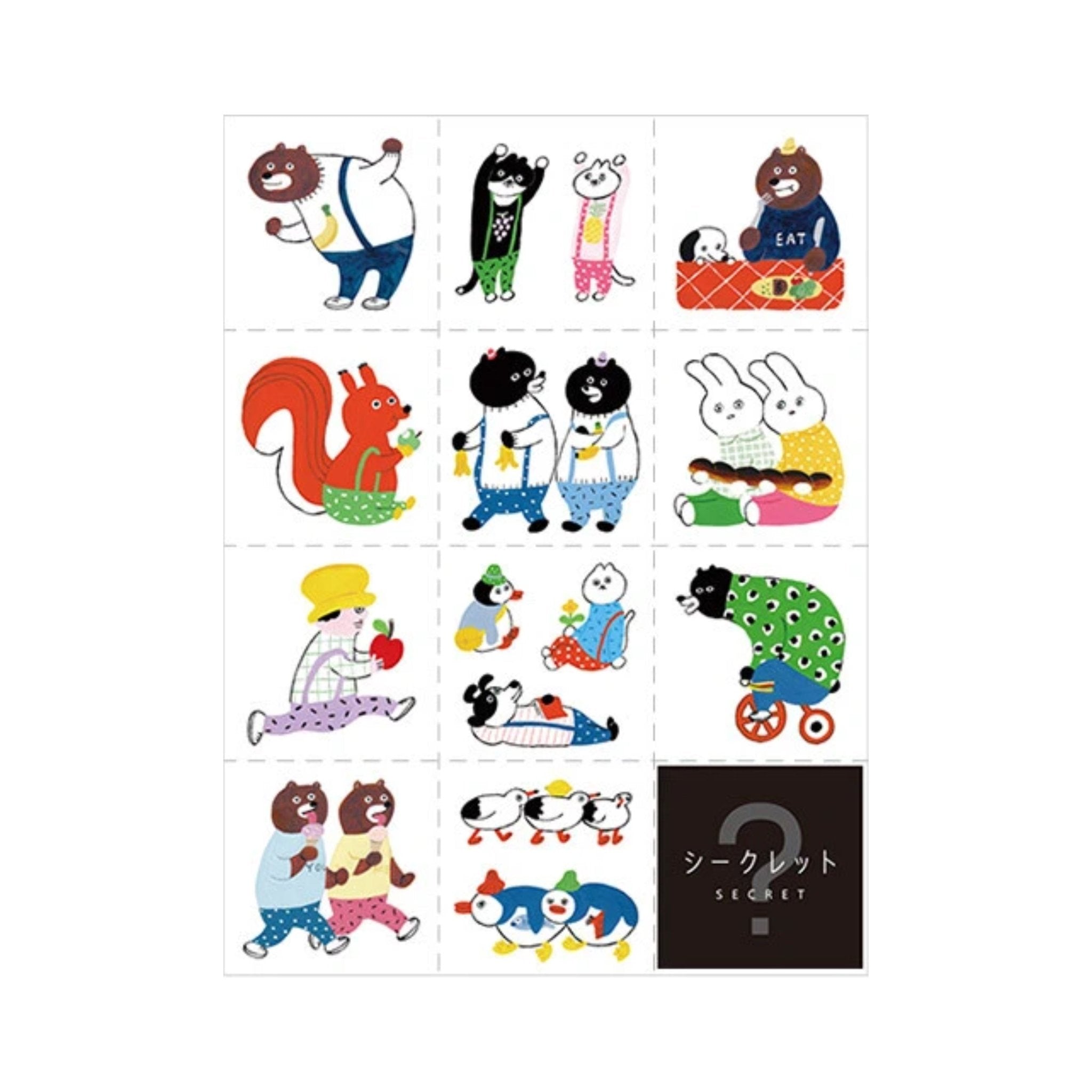 HITOTOKI Large Style Sticker / KING JIM