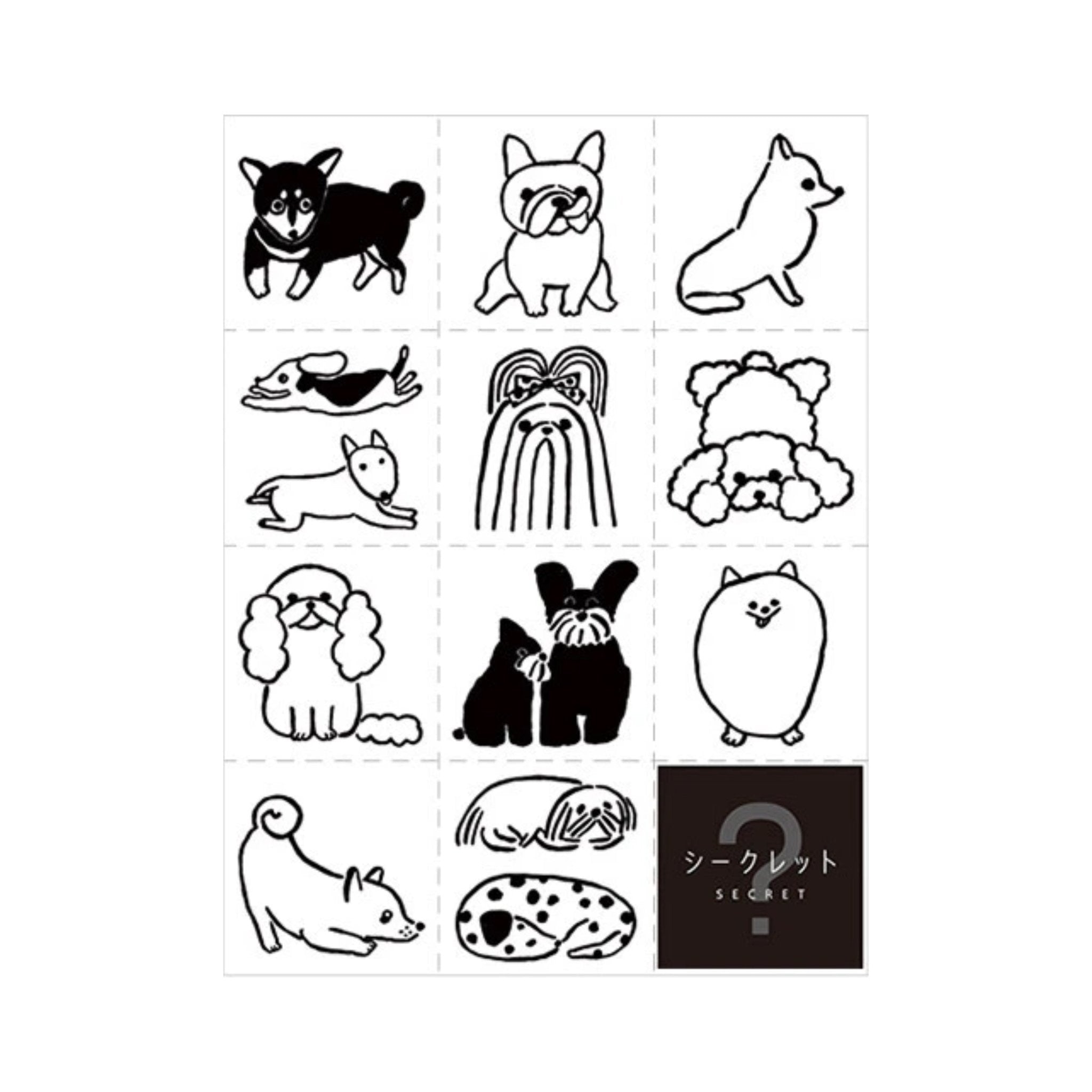 HITOTOKI Large Style Sticker / KING JIM