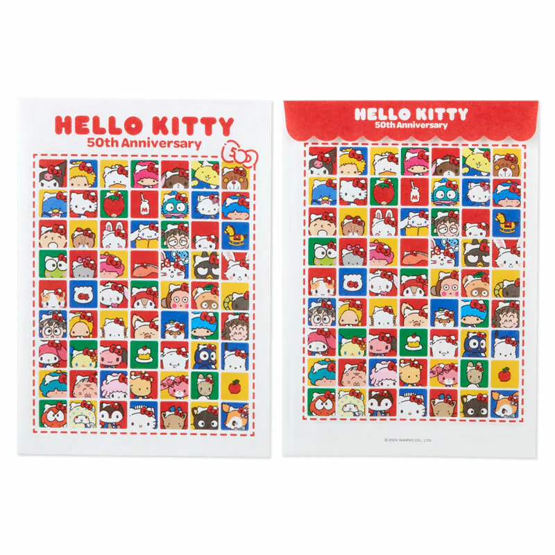 Hello Kitty 50th Hello Everyone! Gift Wrap Set