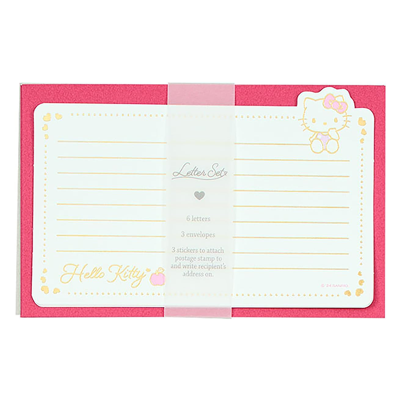 Sanrio Gold Foil Letter Set