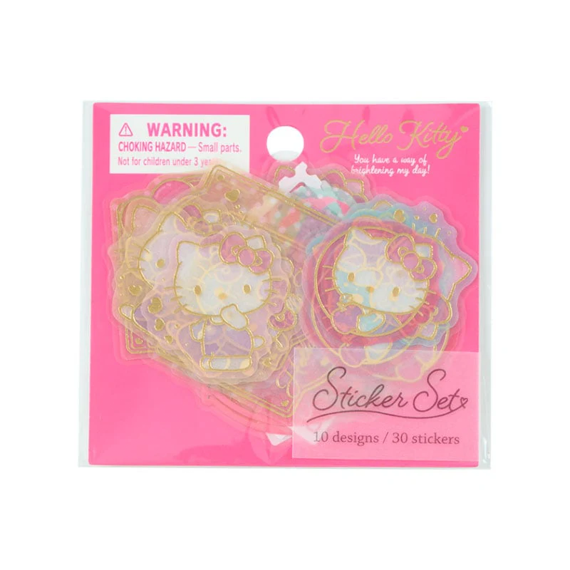 Sanrio Gold Foil Sticker Set