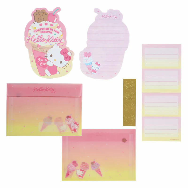 Sanrio Ice Cream Party Letter Set