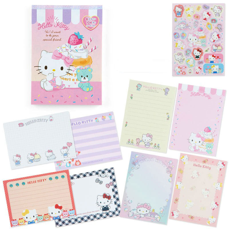 Sanrio Memo Pad & Sticker Set