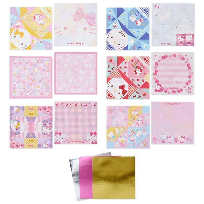 Sanrio Foil Origami Memo Pad