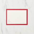 Ho Ho Ho Christmas Card / Letterpress Letters