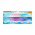 Hosomasu Narrow Masking Tape Set 5m Roll / RYU-RYU