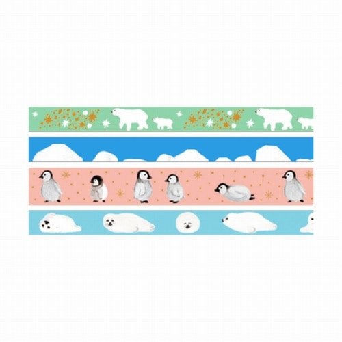 Hosomasu Narrow Masking Tape Set 5m Roll / RYU-RYU
