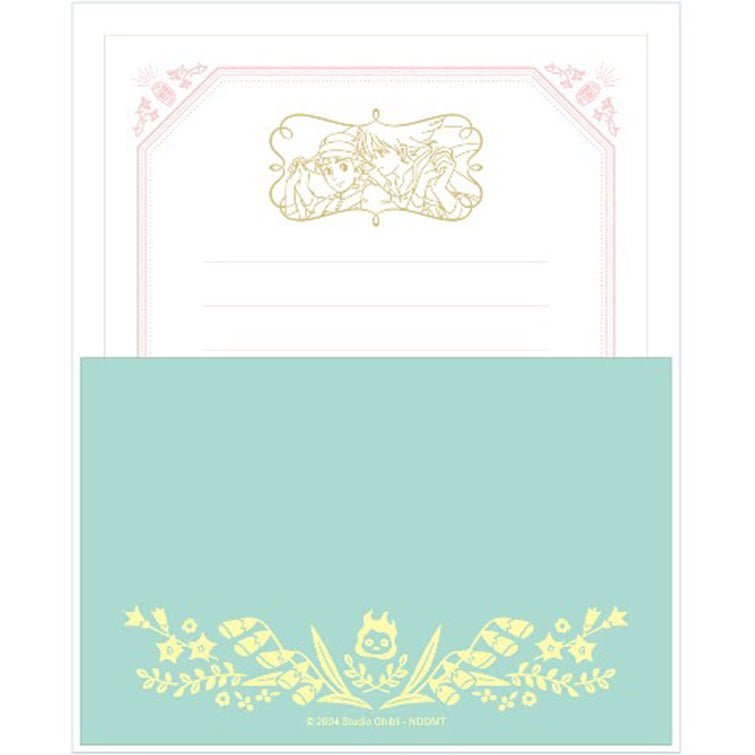 Howl's Moving Castle Foil-Stamped Letter Set / Movic