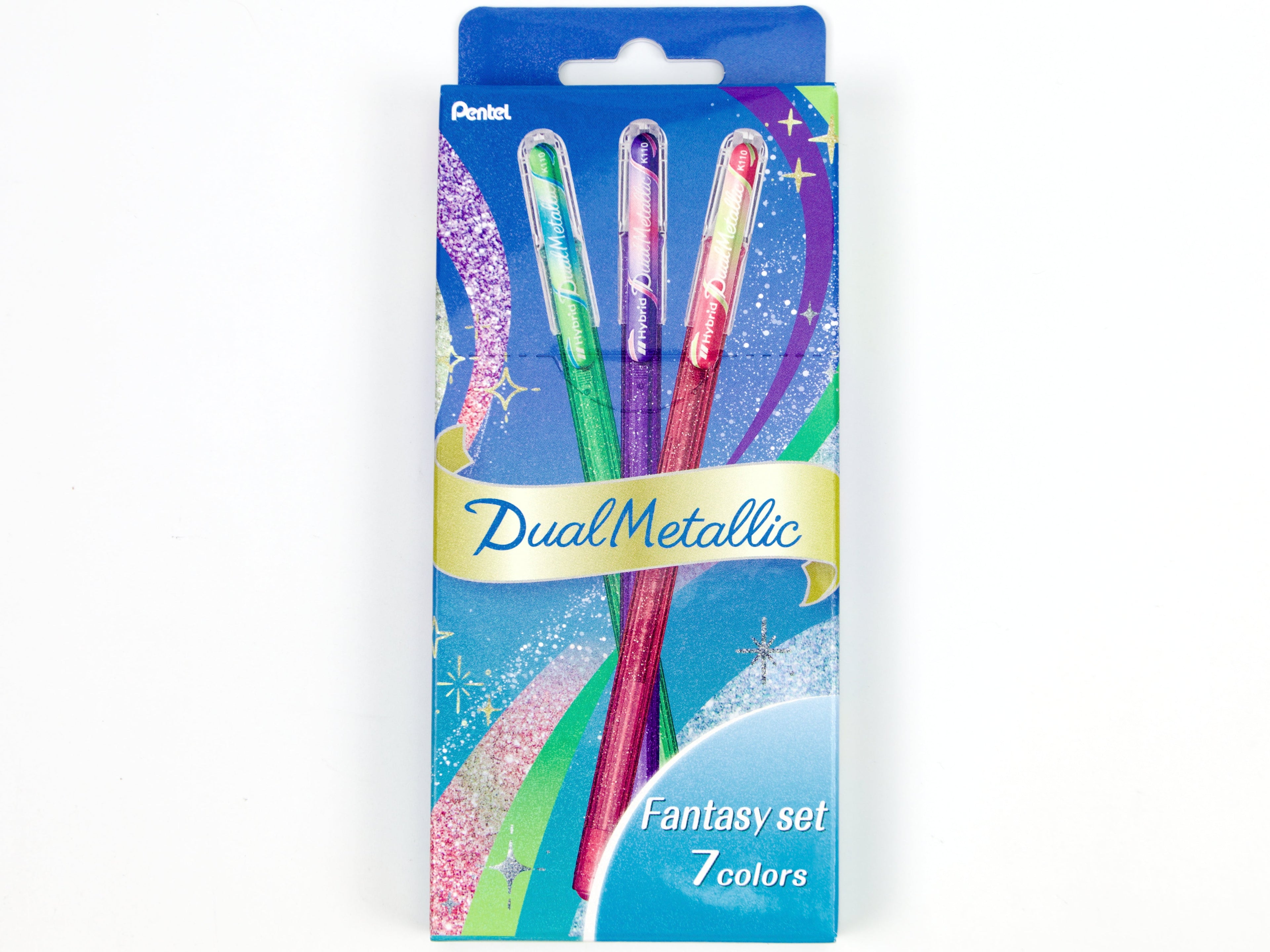 Pentel Hybrid Dual 7 Color Set