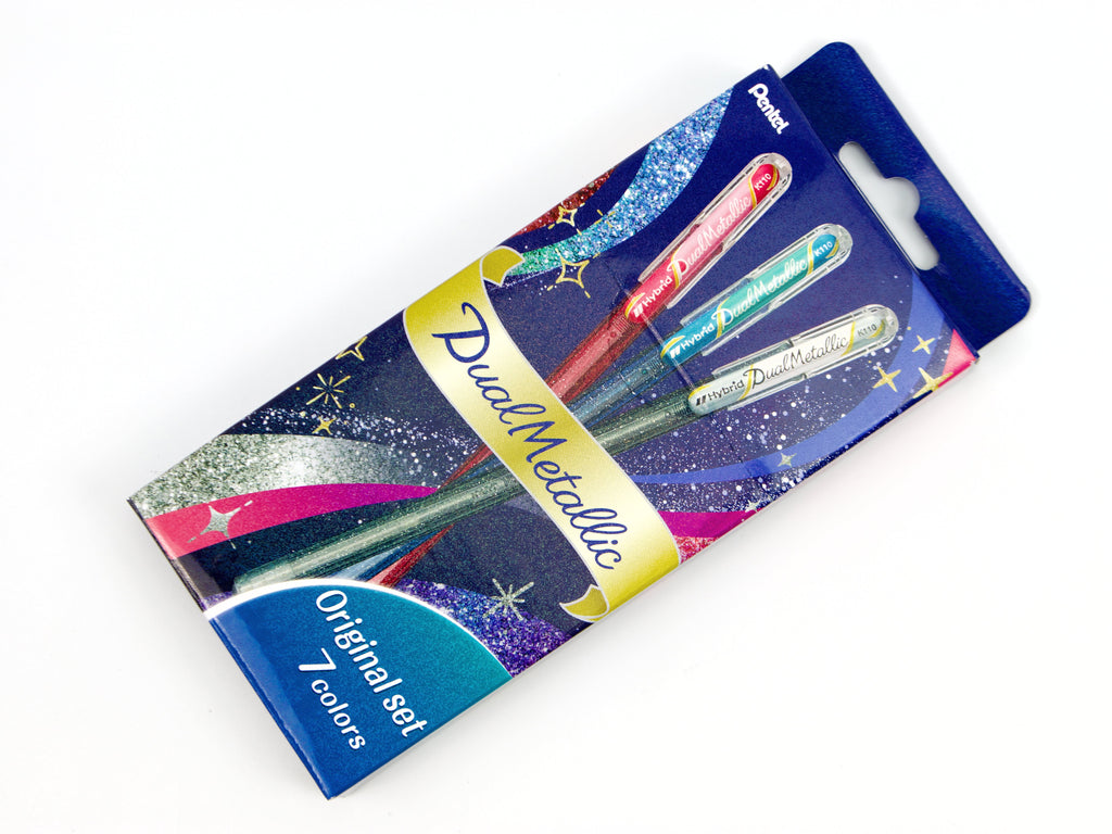 Pentel Hybrid Dual 7 Color Set