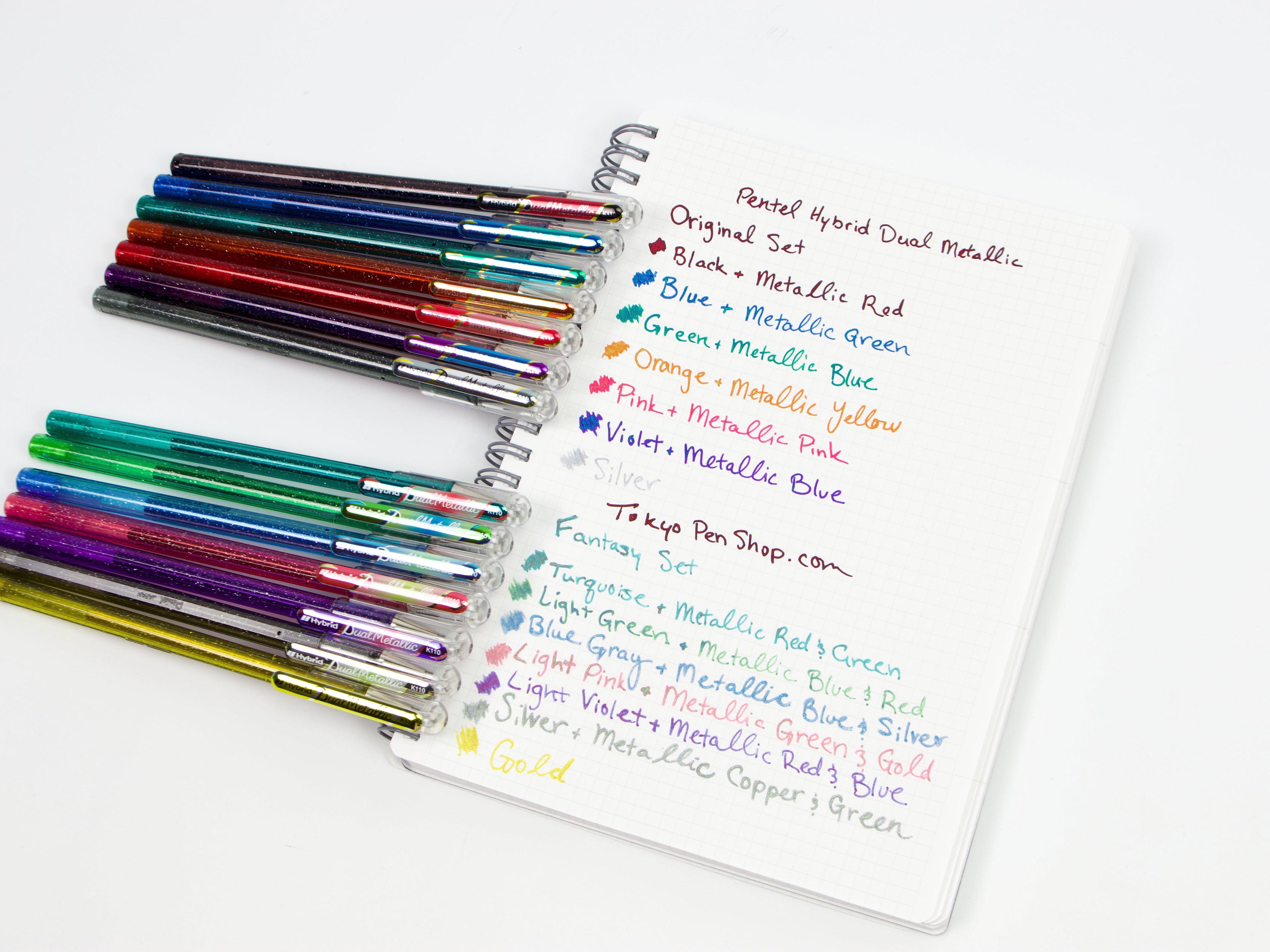 Pentel Hybrid Dual Singles