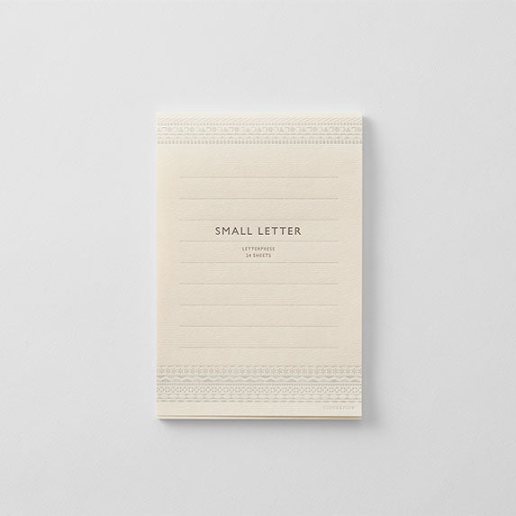 SMALL LETTER Letterpress Letter Paper / TOUCH & FLOW