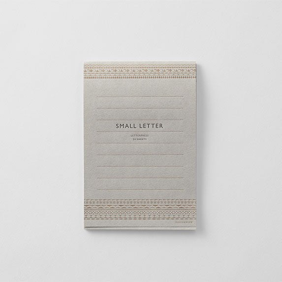 SMALL LETTER Letterpress Letter Paper / TOUCH & FLOW