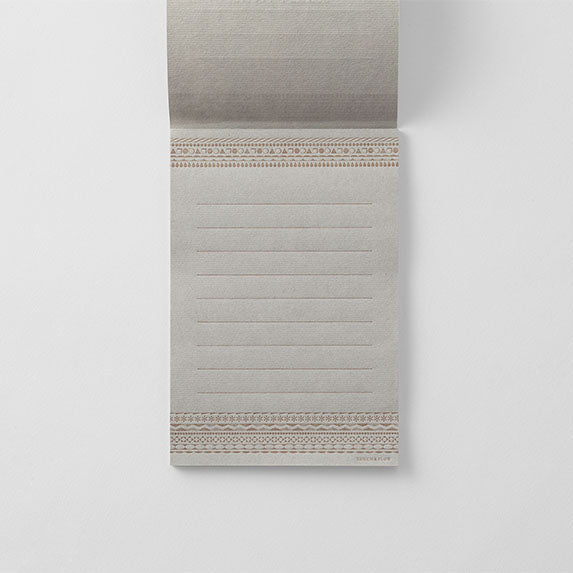 SMALL LETTER Letterpress Letter Paper / TOUCH & FLOW