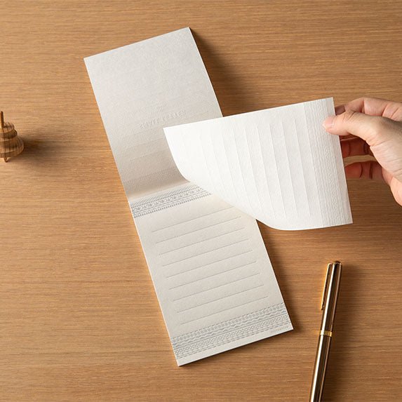SMALL LETTER Letterpress Letter Paper / TOUCH & FLOW