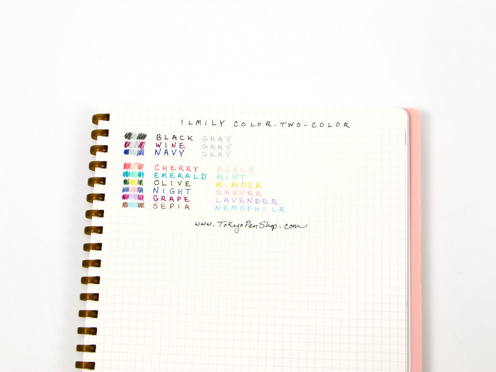ILMILY Color Two Color Frixion Point .4mm