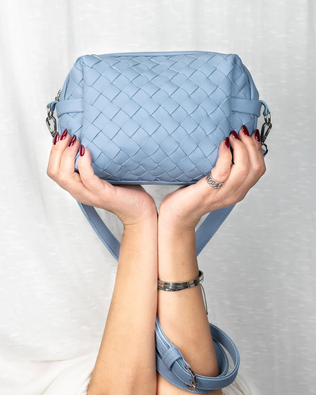 milloo Calliope Crossbody Pale Blue