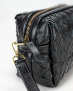 milloo Calliope Crossbody Handwoven Black