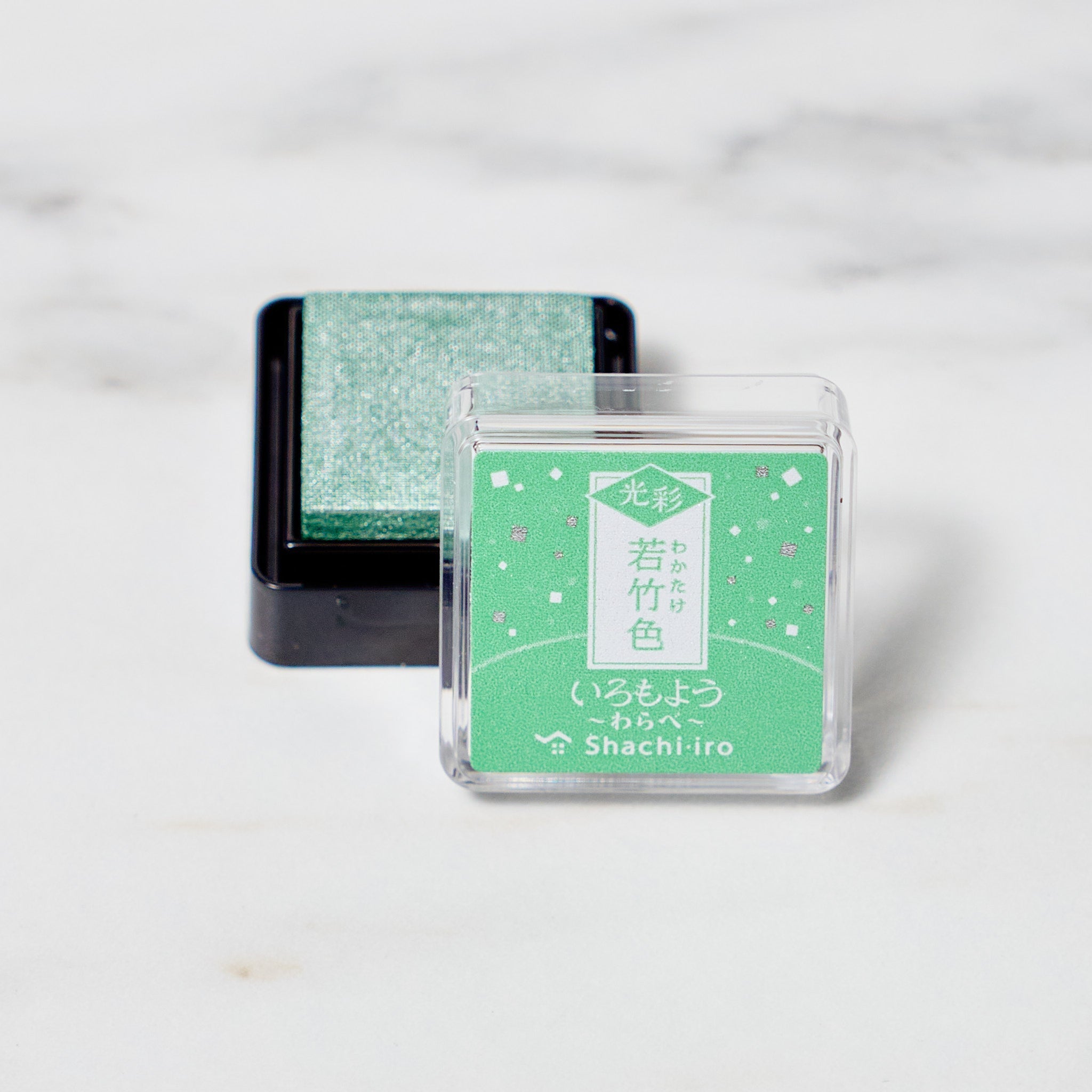 Iromoyo Kosai Warabe Shiny Mini Stamp Pad / Shachihata
