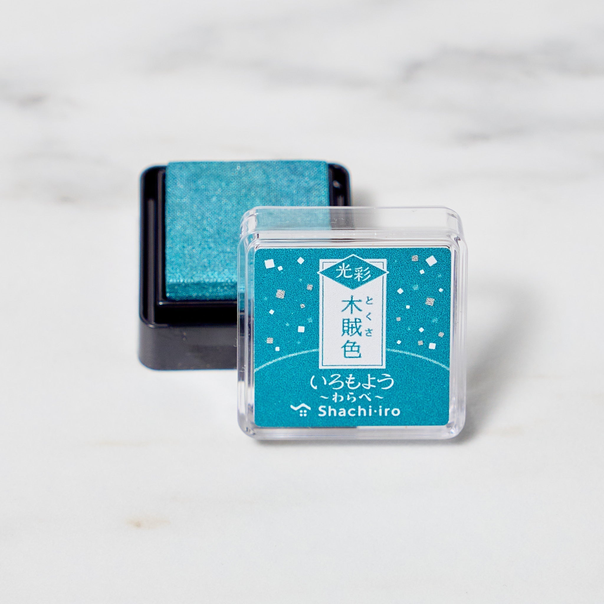 Iromoyo Kosai Warabe Shiny Mini Stamp Pad / Shachihata