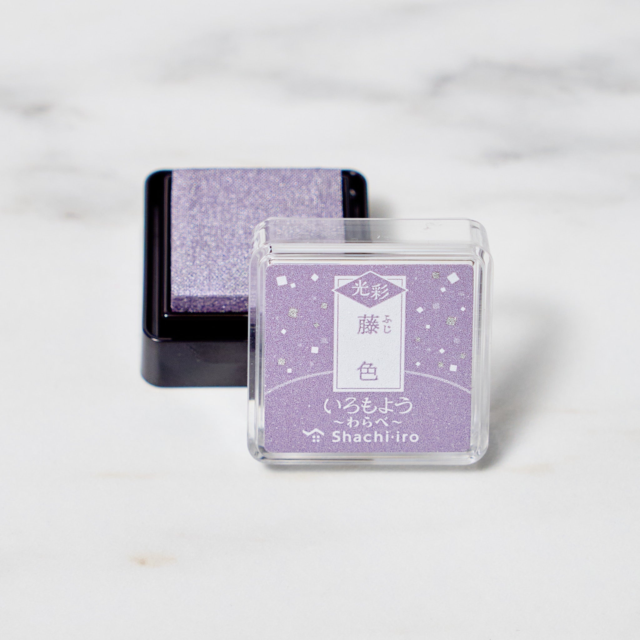 Iromoyo Kosai Warabe Shiny Mini Stamp Pad / Shachihata