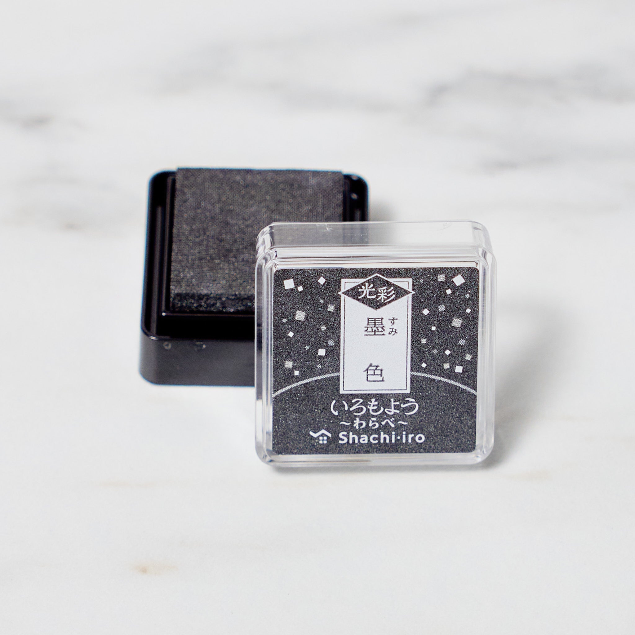 Iromoyo Kosai Warabe Shiny Mini Stamp Pad / Shachihata